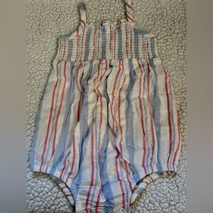 Splendid Striped Baby Romper 6-9 Months